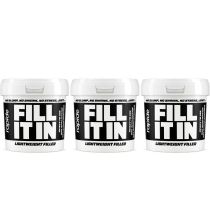 Rapide Fill It In Lightweight Filler Tub 1L - Pack of 3