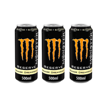 Monster Energy Drink Reserve Orange Dreamsicle Gluten-Free 500ml - Pack of 3