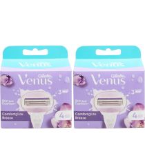 Gillette Venus Breeze Razor 4 Blades - Pack of 2