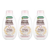 Garnier Ultimate Blends Oat Milk Shampoo 400ml - Pack of 3
