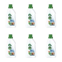 Dettol Homes with Pets Laundry Sanitiser Liquid 750ML - Pack of 6