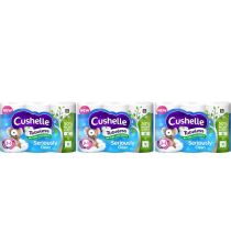 Cushelle Seriously Clean Tubeless Toilet Roll 6 Counts - Pack of 3