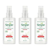 Simple Kind Defence Anti-bac Hydrating Mist Protection 125 ML - Pack of 3