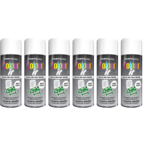 Paint Factory Colour It Quick Drying Matt Finish Plastic Primer 400ML - Pack of 6