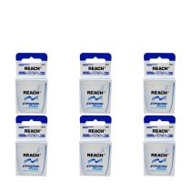 Reach Waxed Dental Floss 50m - Pack of 6