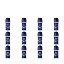 Nivea Men Fresh Ocean Deodorant Roll-On 50ml- Pack of 12