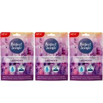 Perfect Scents Lavender Hanging Dehumidifier 180g - Pack of 3