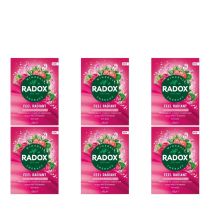 Radox Feel Radiant Bath Salts 400g - Pack of 6