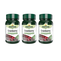 Natures Aid Cranberry Concentrate Extract Supplement 30 Tablets - Pack of 3