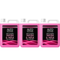 Auto Extreme Wash & Wax Deep Cleaning High Gloss Finish 3L - Pack of 3