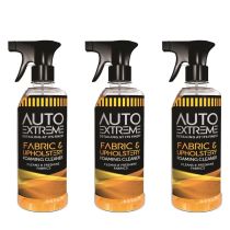 Auto Extreme Fabric & Upholstery Foaming Cleaner 720ml - Pack of 3