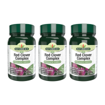 Natures Aid Red Clover Complex For Menstrual Comfort 60 Tablets - Pack of 3