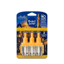 Perfect Scents Oud Al Sultan Air Freshener 3 Refill 20ml Per Pack