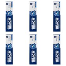 Reach Total Care Toothpaste Pepper Mint Fights Cavities & Plaque 150g x 6