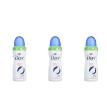 Dove Original Antiperspirant Deodorant Spray 100ml - Pack of 3