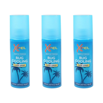 Xpel Tropical Formula Bug Cooling Pump Spray 120ml - Pack of 3