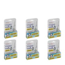 Masterplast Migra Cool Headache Relief Stick 3.6g - Pack of 6