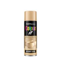 Paint Factory Colour It Desert Sand Matt Spray Paint 250ml - Pack of 3