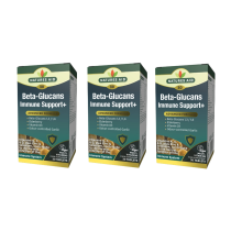 Natures Aid Beta-Glucans Immune Support + Vitamin D3 30 Tablets - Pack of 3