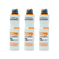 L’Oréal Men Expert Hydra Extreme Sport Anti-Perspirant 200 ML - Pack of 3