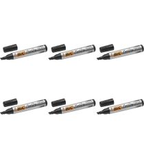 BIC Marking 2300 Permanent Black Marker 1 Pen - Pack of 6