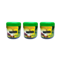 Africa Finest Natural Black Soap Paste Aloe Vera 450 G - Pack of 3