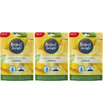 Perfect Scents Lemon Hanging Dehumidifier 180g - Pack of 3