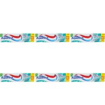 Aquafresh Active Fresh Menthol Toothpaste 100ml - Pack of 6