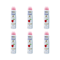 Dove Pomegranate Antiperspirant Deodorant Spray 150ml - Pack of 6
