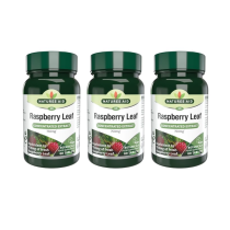 Natures Aid Raspberry Leaf for Women’s Health Support 60 Tablets - Pack of 3
