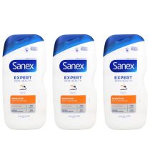 Sanex Expert Skin Health Sensitive Shower Cream 415ml - Pack of 3