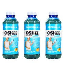 Oshee Magnesium +B6 Vitamin Water Drink 555ml - Pack of 3