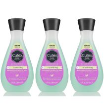 Cutex Nourishing Nail Polish Remover 200ml - Pack of 3