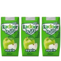 Radnor Fruits Apple Still Juice Drink 200ml - Pack of 3