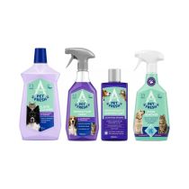Astonish Pet Fresh Cleaning Bundle – Pet-Safe Floor Cleaner, Disinfectant Spray & Stain Remover (4-Pack)