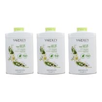 Yardley Perfumed Body Powder Lily of the Valley 200g x 3