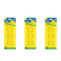 Perfect Scents Lemon Zest Stick-On Bin Freshener 3 x 5g - Pack of 3