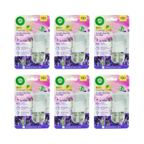 Air Wick Air Freshner Purple Lavender Meadow Electrical Plug-In Kit - Pack of 6