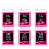 Auto Extreme Wash & Wax Deep Cleaning High Gloss Finish 3L - Pack of 6