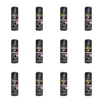 Paint Factory Colour It Satin Black Spray Paint 250ml - Pack of 12