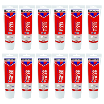 Bartoline Ready Mixed Wood Filler White Tube 330g - Pack of 12