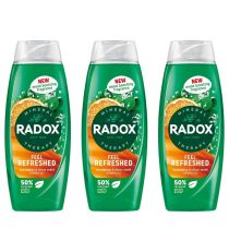 Radox Mineral Therapy Feel Refreshed Eucalyptus & Citrus Shower Gel 450ml - Pack of 3