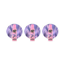 Crazy Color 54 Pastel Lavender Semi-Permanent Hair Color 100ml - Pack of 3