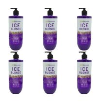 Pro Colours Ice Blonde Toning Shampoo 1L - Pack of 6
