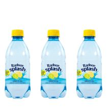 Radnor Splash Lemon & Lime Sparkling Flavoured Spring Water 330ml - Pack of 3