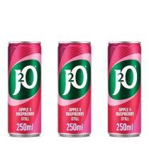 J2O Apple & Raspberry Fruit Juice Drink 250ml - Pack of 3