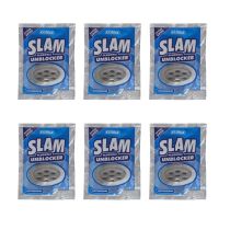Kilrock Slam Bathroom Plughole Unblocker Sachet 80gm x 6