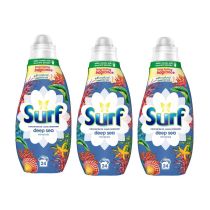 Surf Liquid Deep Sea Laundry Detergent 24 Washes x 3