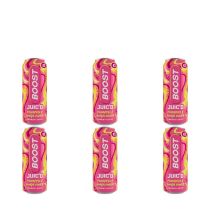 Boost Juic'd Pineapple & Guava Punch Energy Drink 500ml - Pack of 6