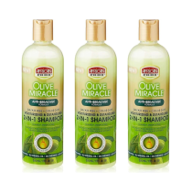 African Pride Anti-Breakage 2 in 1 Shampoo 12 oz - Pack of 3